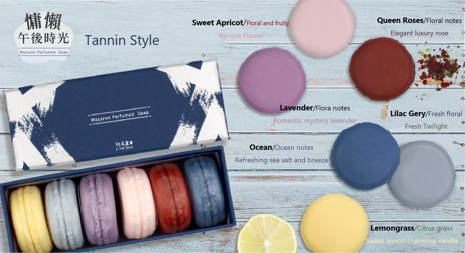 Valentine fragrance beauty soap gift box set