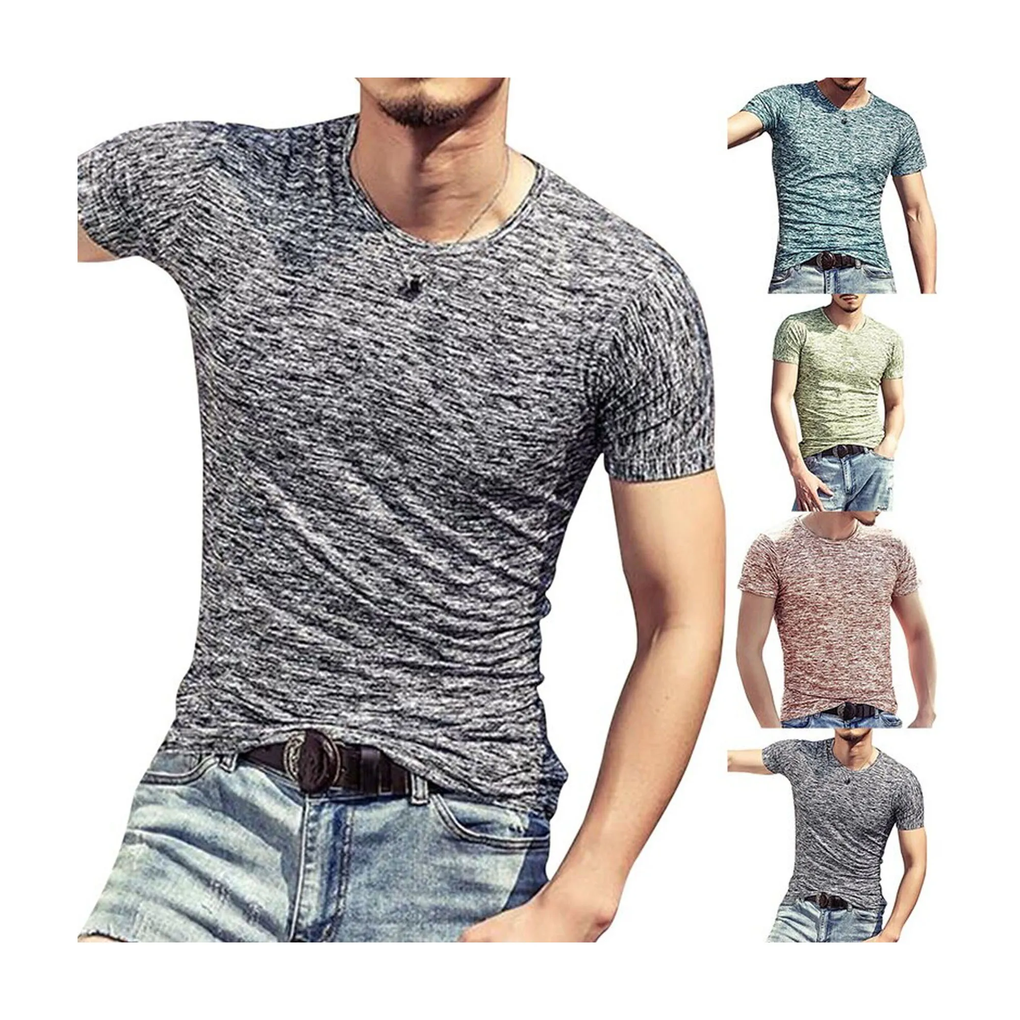 Профессиональные качественные мужские футболки с индивидуальным дизайном, новые модели 2021