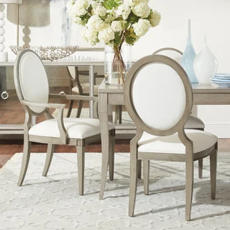 Made in Vietnam Luxury Custom Furniture Wood 6 Chairs Dinning Table Set