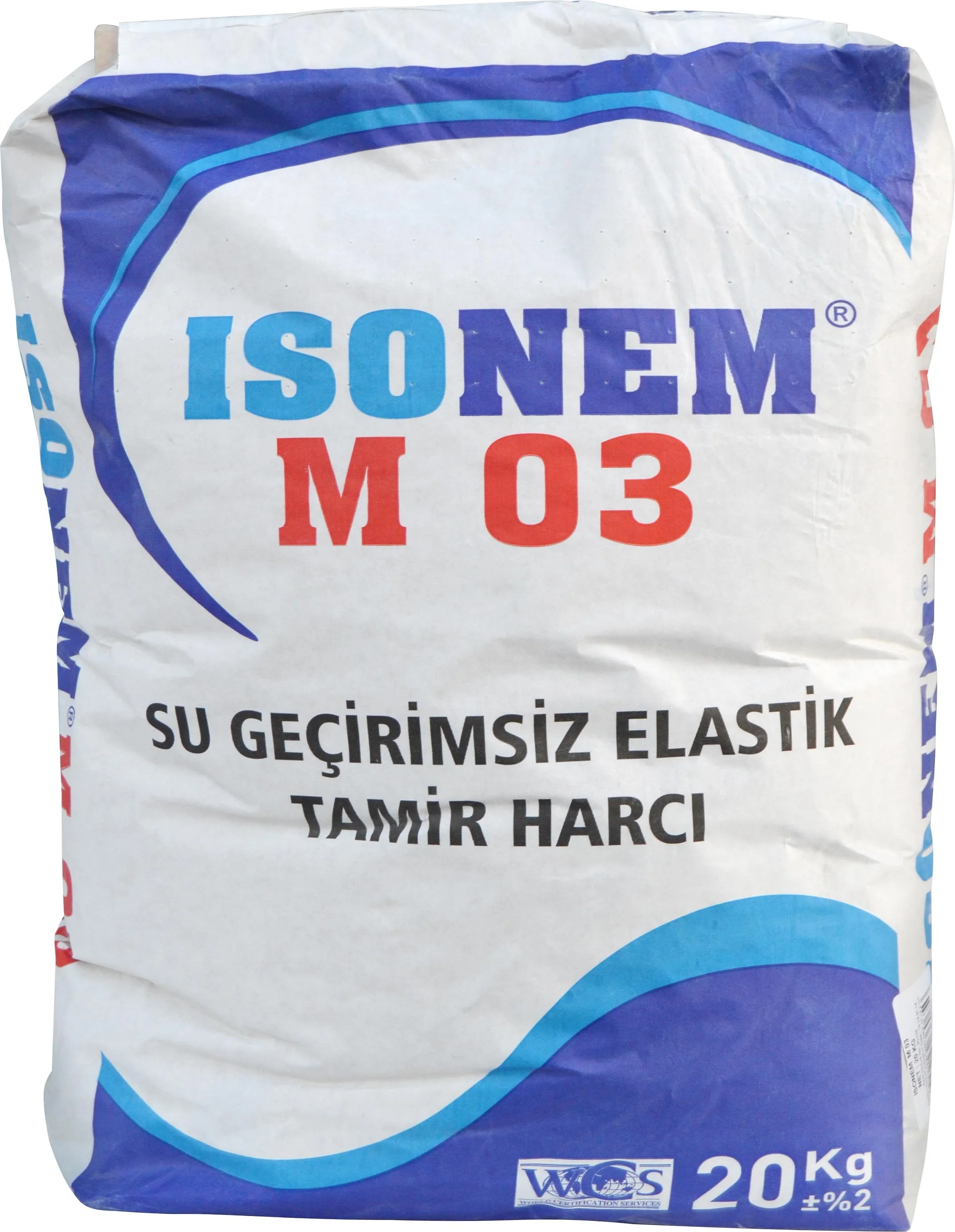 ISONEM M03 POLYMER MODIFIED ELASTIC AND WATERPROOFING REPAIRING MORTAR