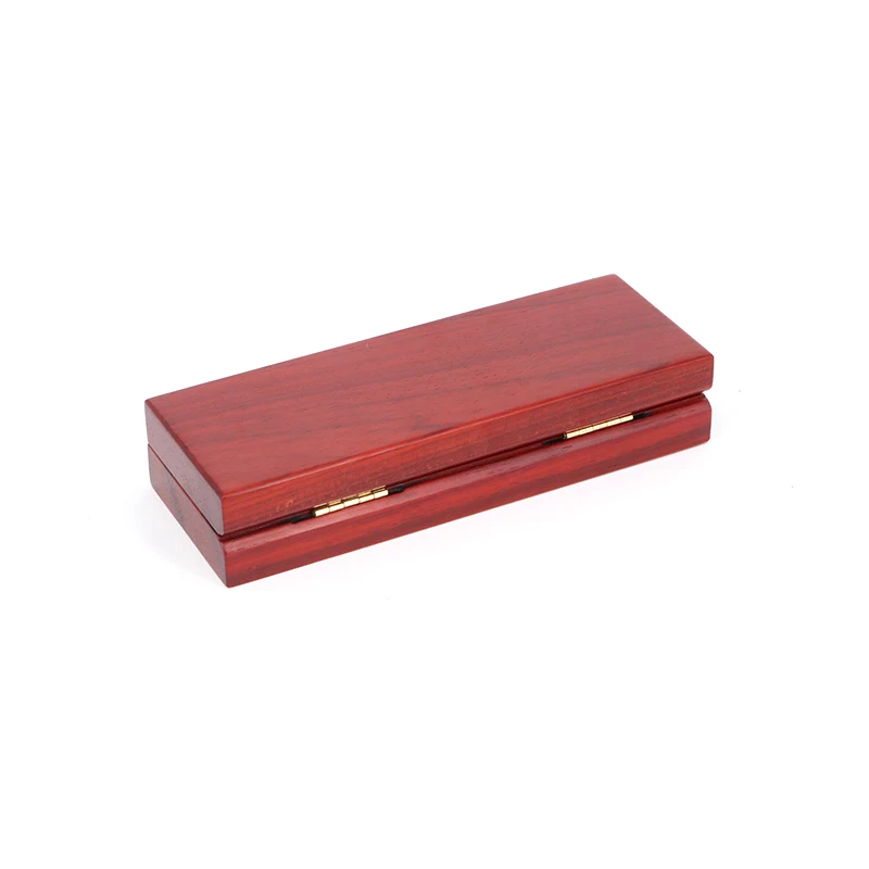 High Quality Smooth Wood Touch Feel China Bulk Custom Gift Single Pen Case Wood Packing Wooden Pencil Box