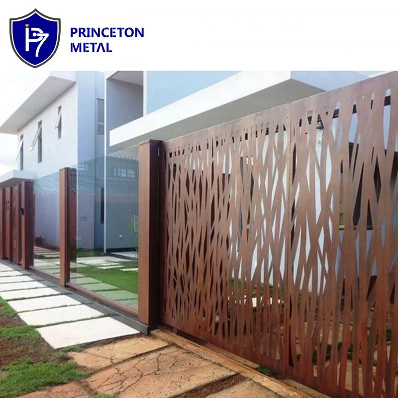 Outdoor Decorative aluminum Laser Cut  Wall Panel/Garden Metal Screen