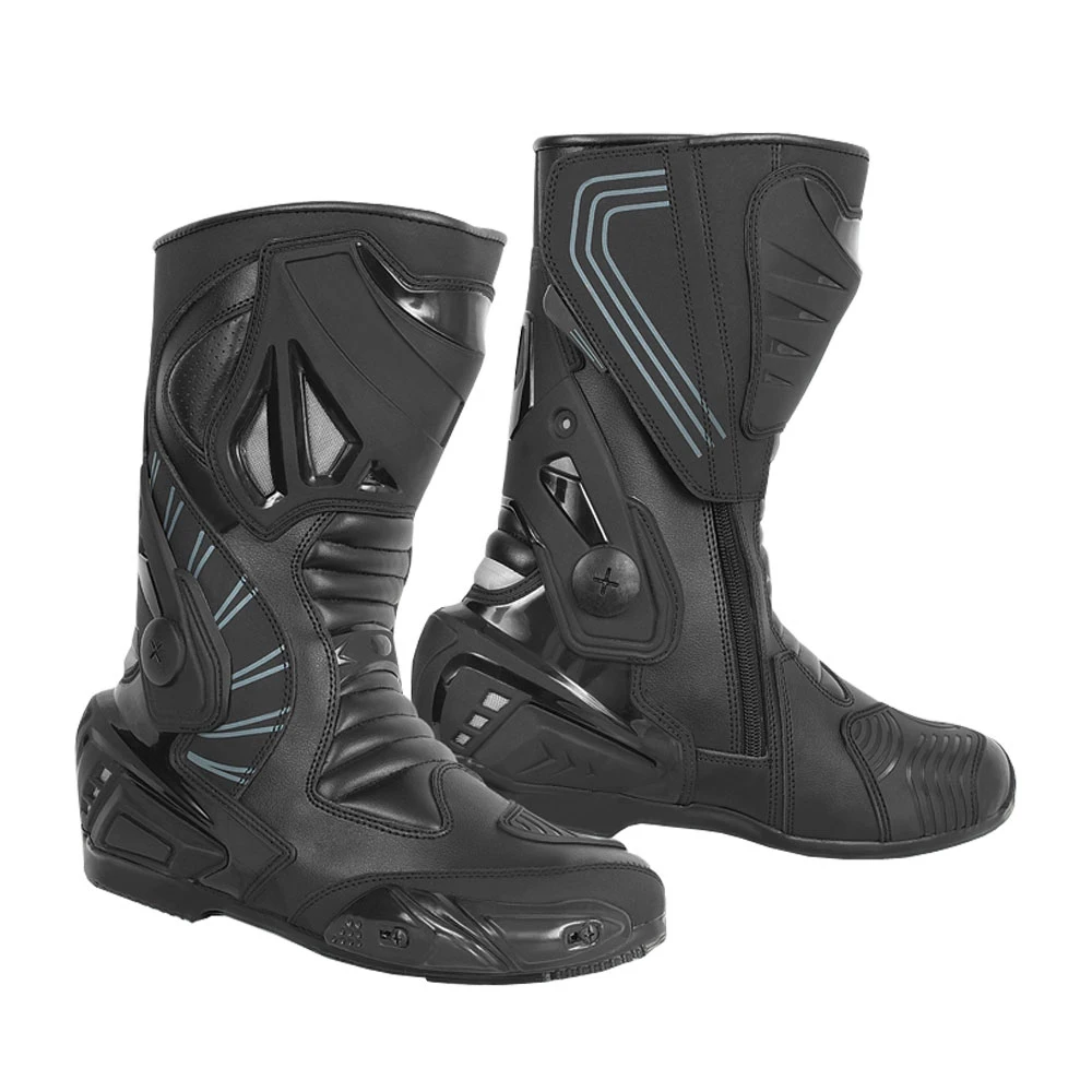 Street wear Motorbike Shoes  Protective Leather boots