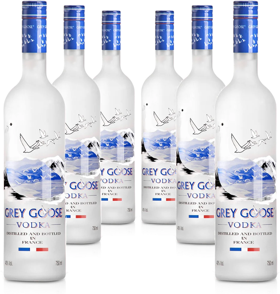  Серый гусиный водка 0.7L (40%