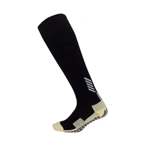 
Custom one size fits all mens knee high sports football soccer grip socks anti slip manufacturer 