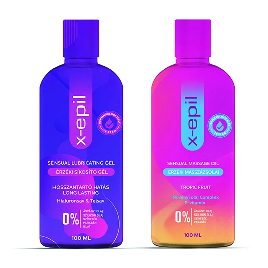 X-Epil Sensual Lubricating gel 100 ml Water Soluble Lubricant Sex Gel Adult Product