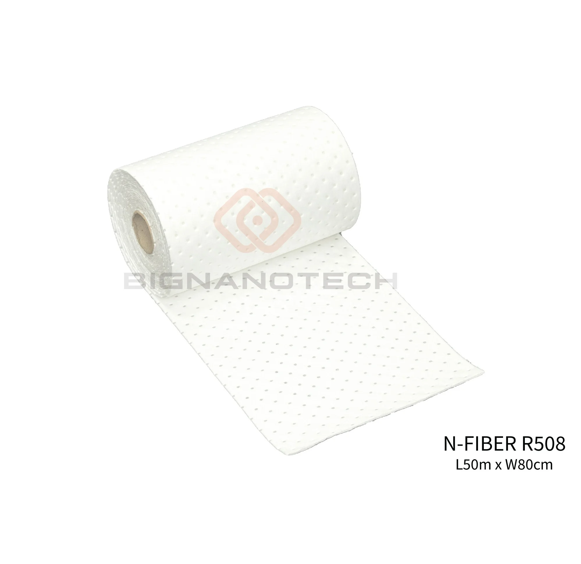Factory Supply Polypropylene Absorbent Roll 100% Environmental protection Absorbent roll Oil roll for chemical spill