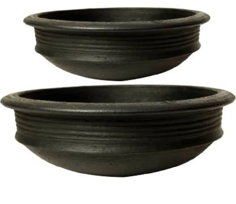 Удобные для клиентов ёмкость 2 л сервировочные и кухонные глиняные кастрюли для рук