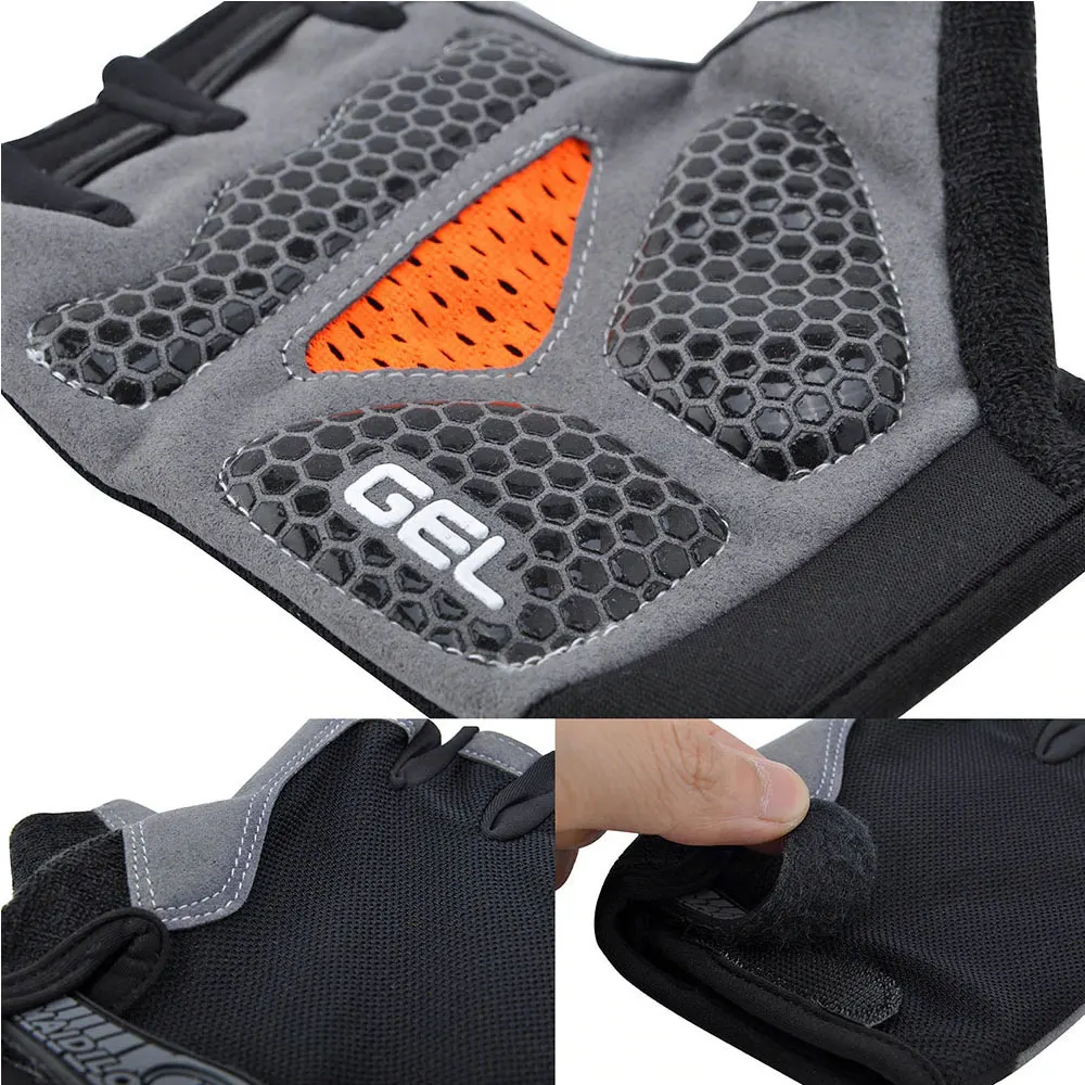 Wholesale Best Quality Outdoor Sports Gel Pad Cycling Gloves Cycling men Gloves Waterproof Heated Cycling Gloves