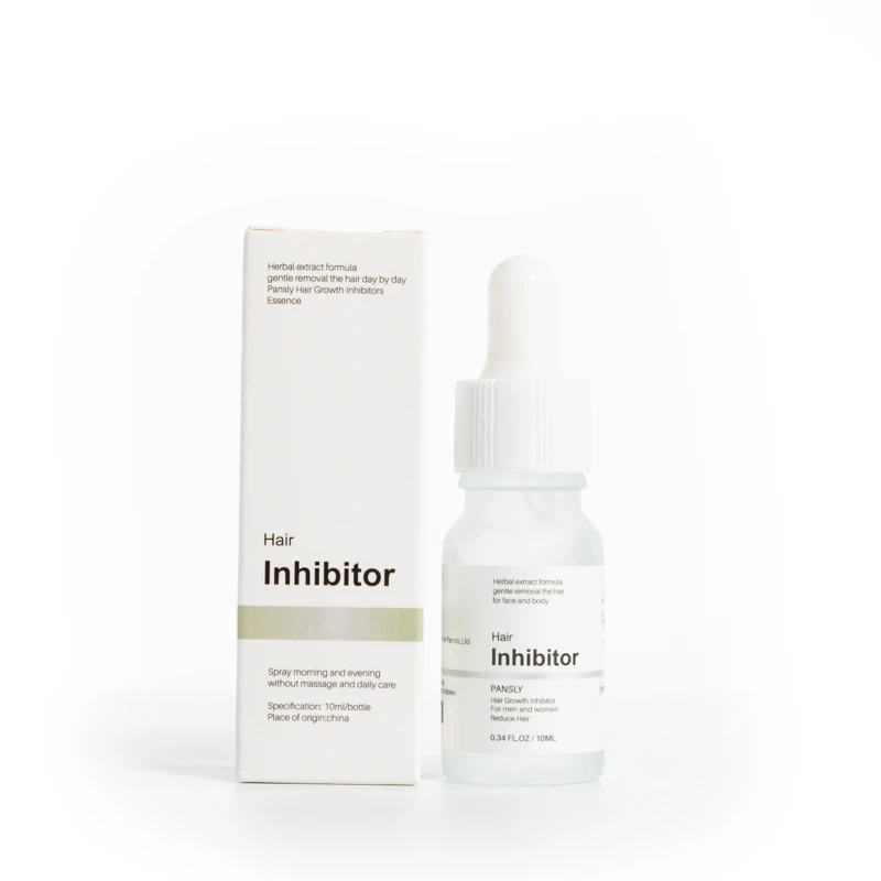 XBY OEM Low MOQ Harbel Extract Permanent Painless Powerful 10Ml Hair Growth Inhibitor Essence Hair Removal Serum