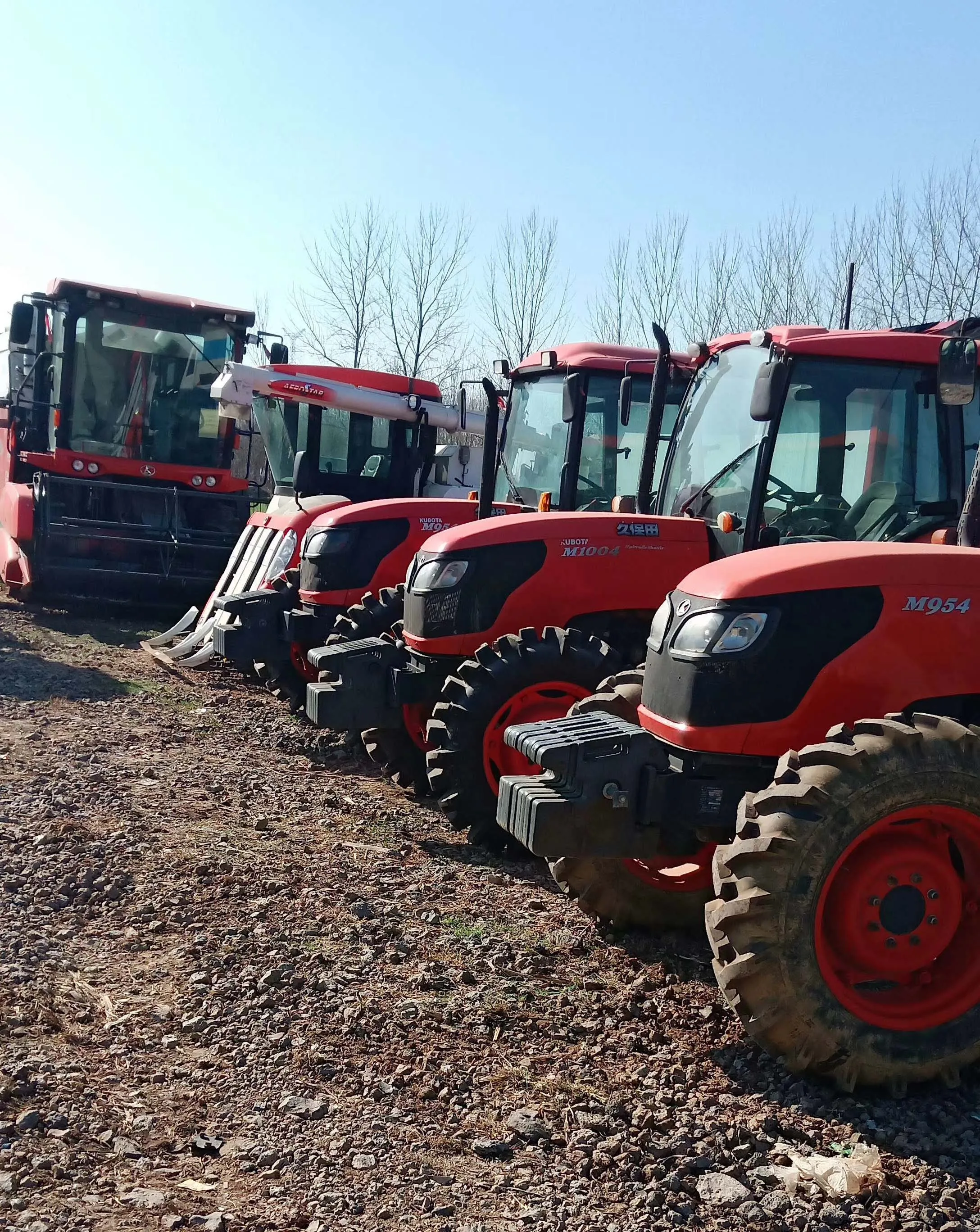 Fairly Used Original Quality Kubota Farm Tractor 20HP-80HP In Stock Available For Cheap Price