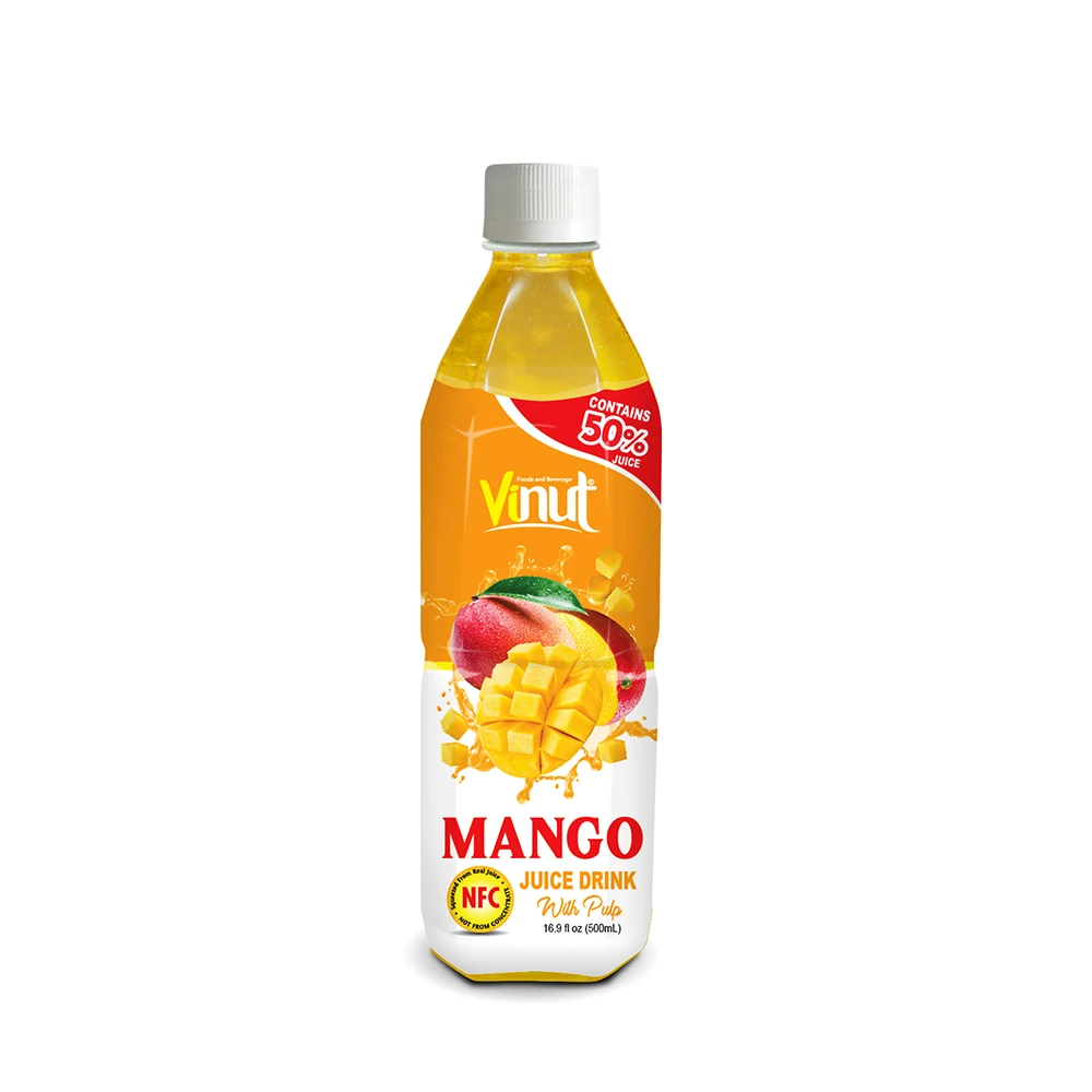 16.9 Fl oz VINUT Bottle with NFC 50% White Guava Juice Drink Concentrate Dried Style OEM ODM Private Label Wholesale Supplier