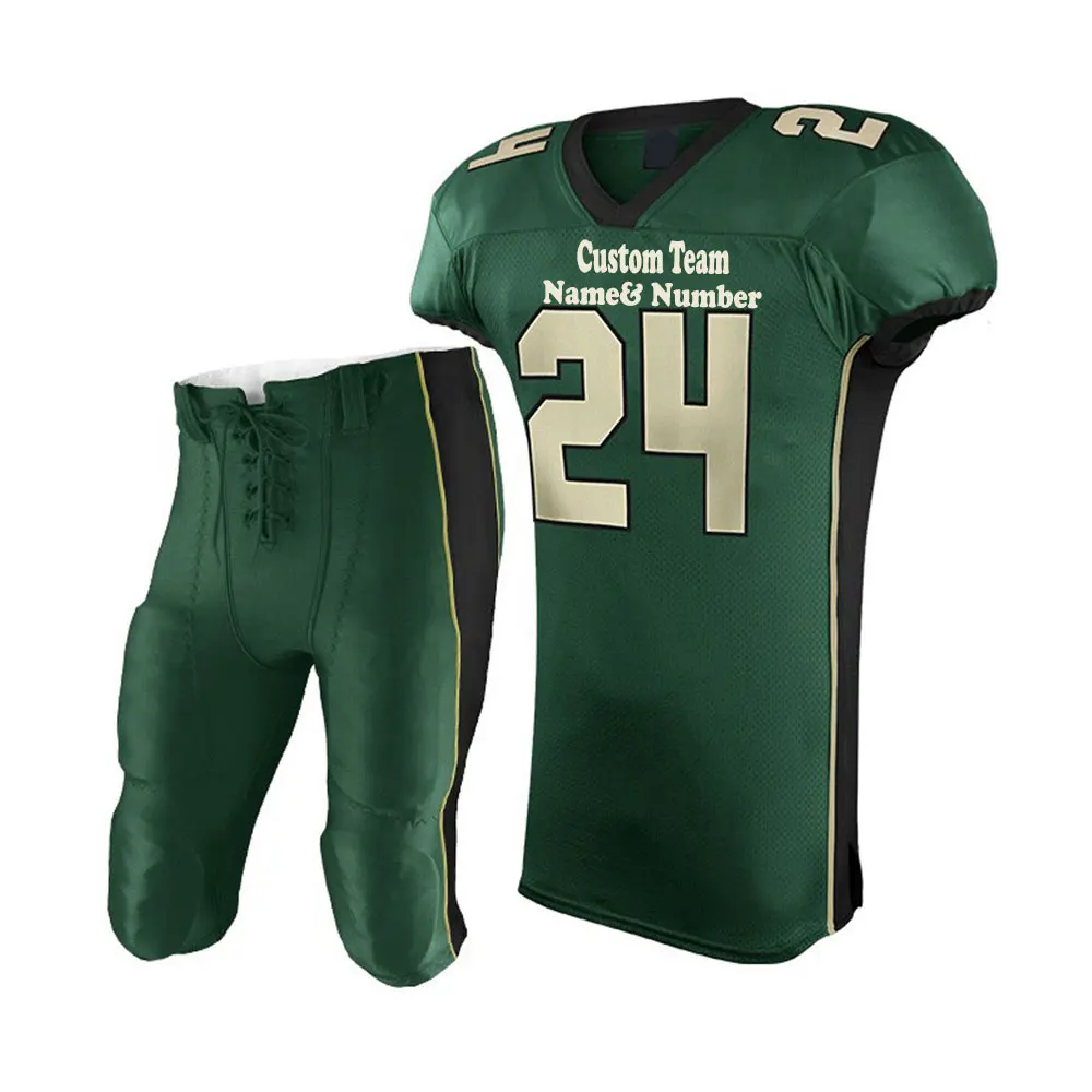 New Design Customized American Football Jerseys Custom Good Price American Football Uniforms