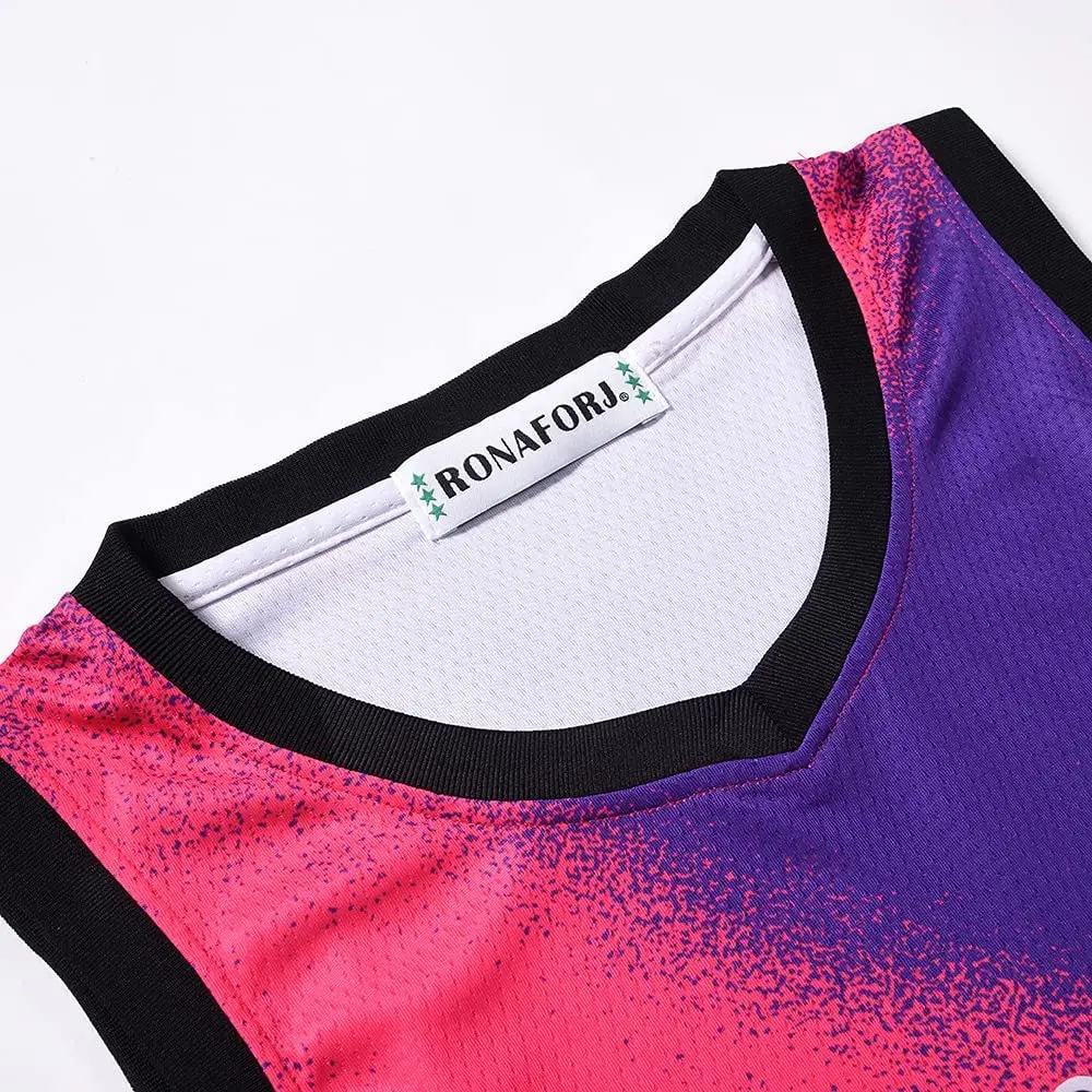 Качественная розовая баскетбольная майка King #23 под заказ