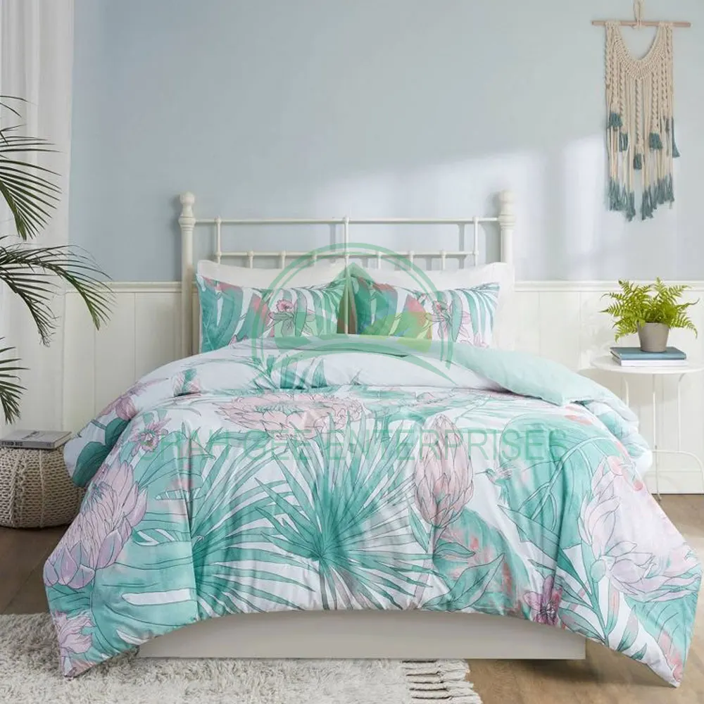 Wholesale Price Duvet Cover Luxury Bed Sheets Set Microfiber And Cotton Duvet Cover Pillow Cover Bedding Set