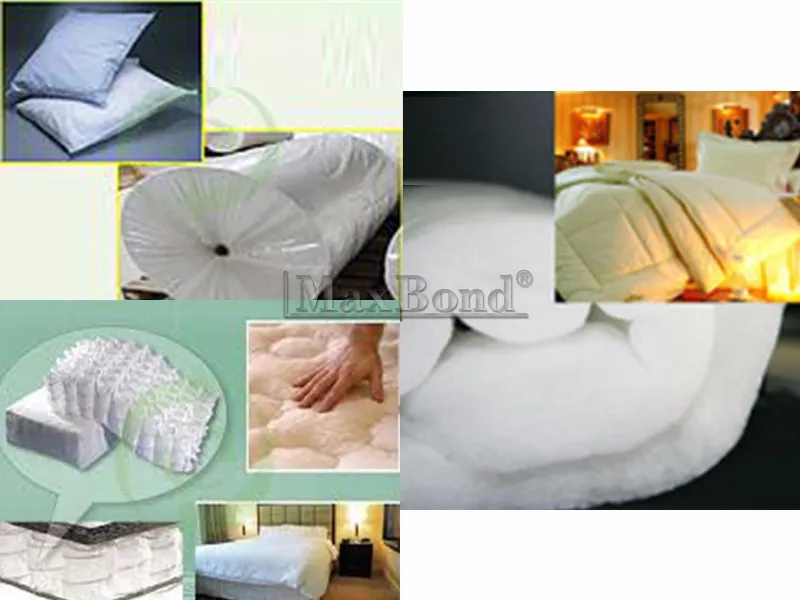 polyester viscose flame retardant mattress non woven fabric, Needle Punched thermal bonded polyester wadding Felt for US market
