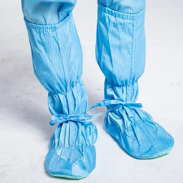
 Clean Room Antistatic Short Booties Safety Foot (CR) for Lab/ Medical/ Hospital Industry  
