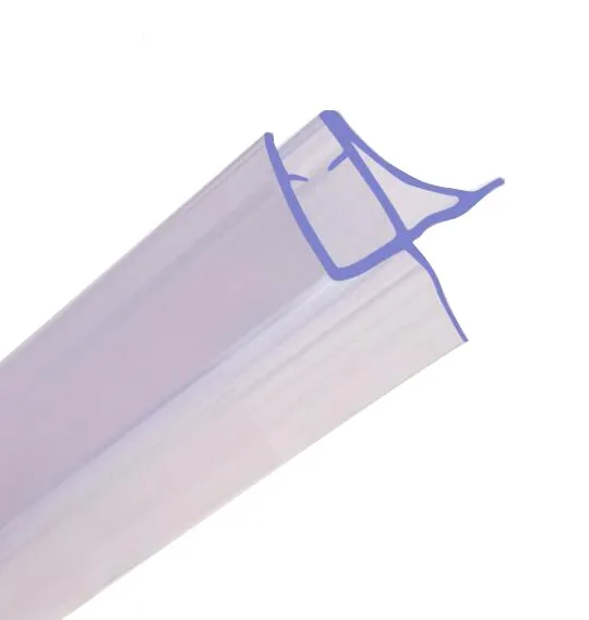 Good PVC Plastic Shower Door Bottom Seal for Bathroom Glass Door