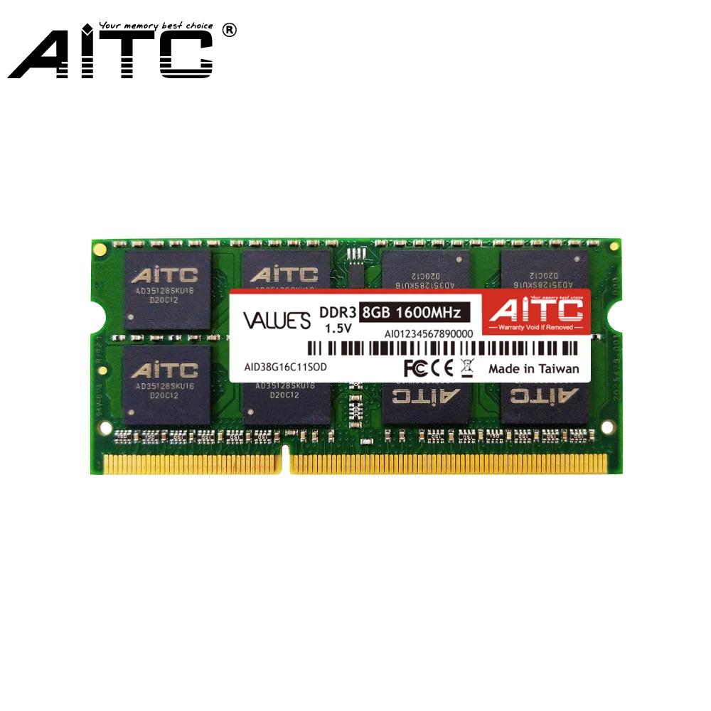 Зеленая печатная плата 8 ГБ ОЗУ ddr3 1600 МГц для