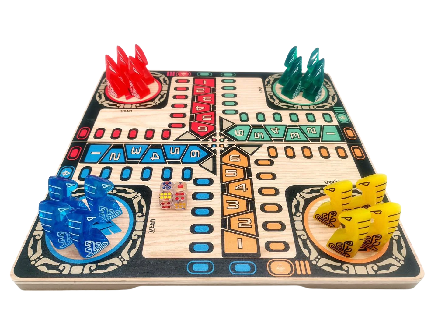  Высококачественная Роскошная Складная шахматная игра из Вьетнама ручной работы Людо новый продукт