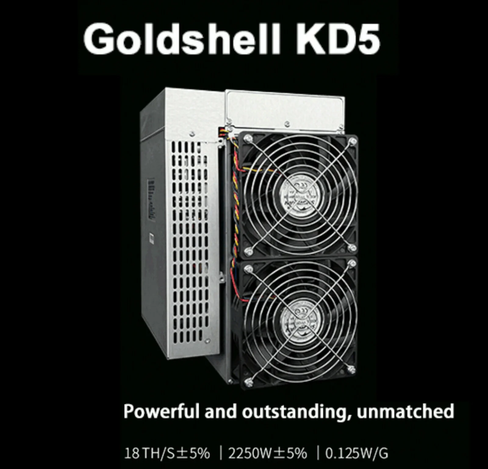 Goldshell KD5 Miner Kadena Hashrate 18Th/s в наличии новинка мы финансы
