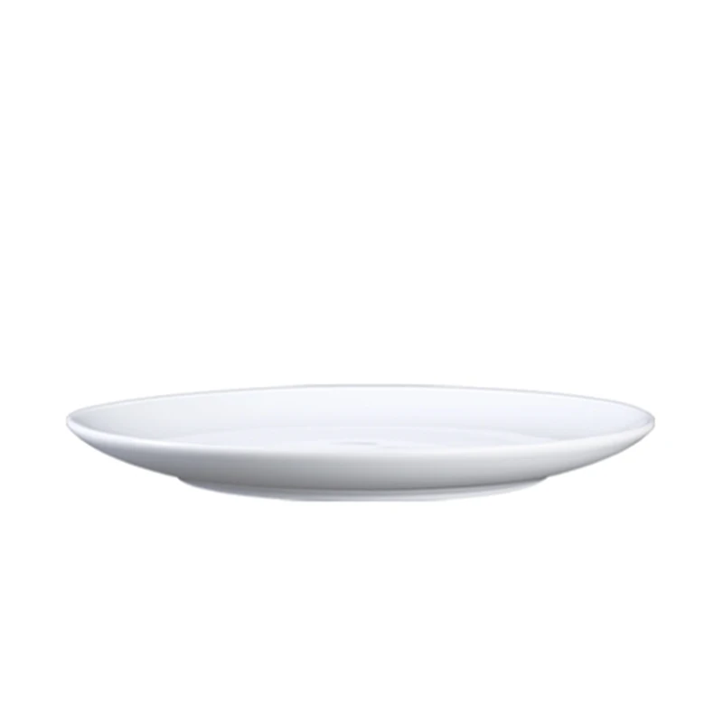 OEM 6' Round dinner plate porcelain tableware for high quality hotels and restaurants wholesale porcelain manufacture