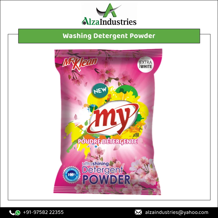 India Origin Exporter of Various Different Fragrances High Foam Washing Detergent Powder at Low Price