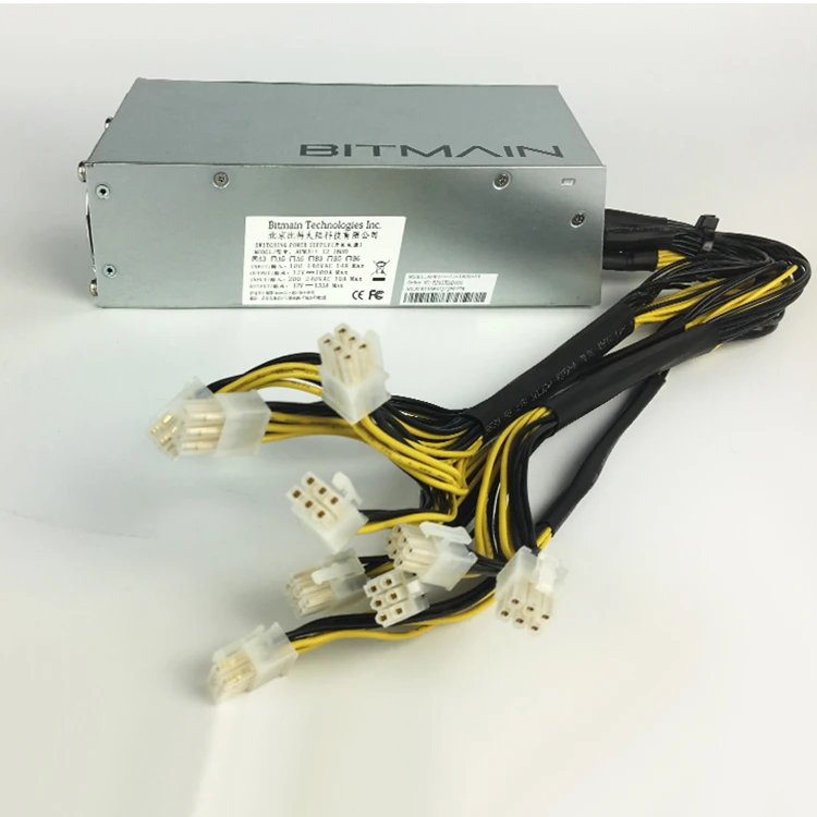  Блок питания Antminer APW3 ++ APW7 PSU 1600 Вт 1800 S9 Z9 Z11 Z15 A10 блок для