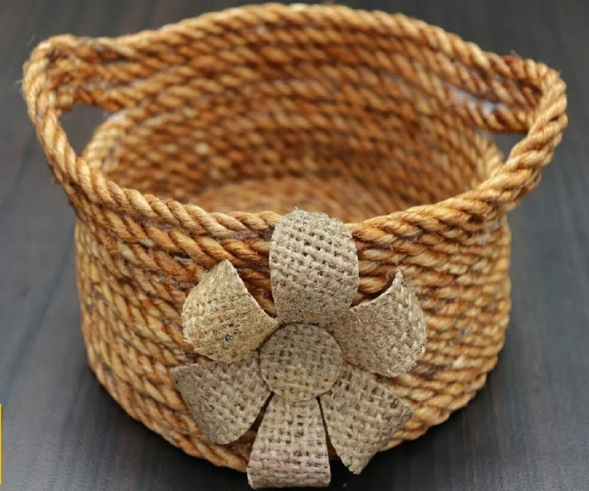 2021 Best Selling Product Premium Quality Jute Bag basket in a Wholesale Price