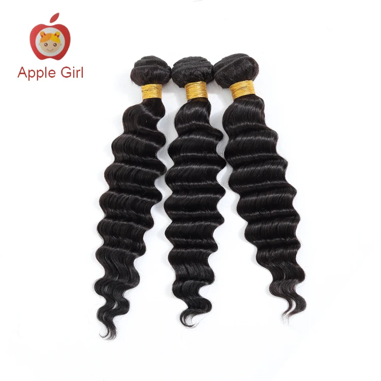 Xuchang Factory Human Hair Weave Bundles 100% Human Hair Extension Loose Deep Raw Virgin Cuticle Aligned Peruvian Hair