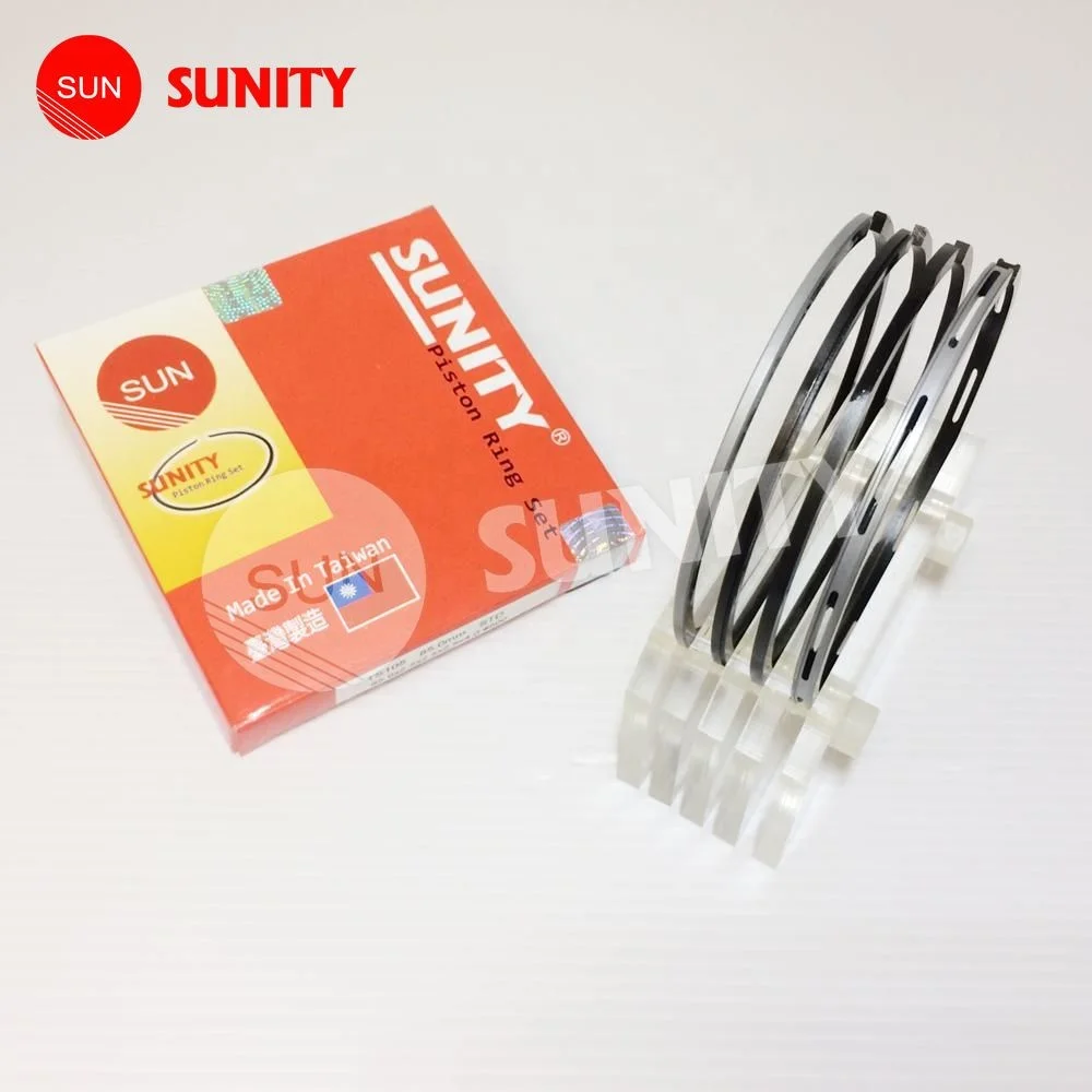 TAIWAN SUNITY high quality YD63  piston rings 63MM FOR SUZUKI motorcycle engine spare parts