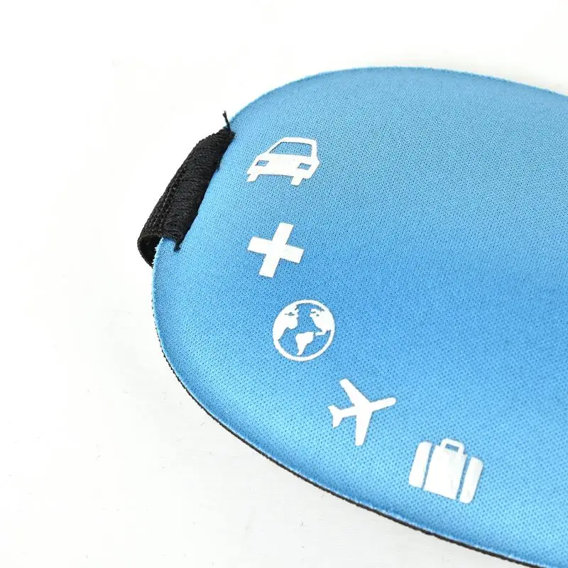 REACH Passed Plain Color Foldable and Portable Lightweight Contoured 3D Blackout  Molded Sleepmask for Travel