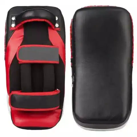 New Arrival Curved Arm Kick Boxing Strike Pad Comfortable Stylish Leather Training Tool MMA Martial Arts Muay Thai Custom Logo