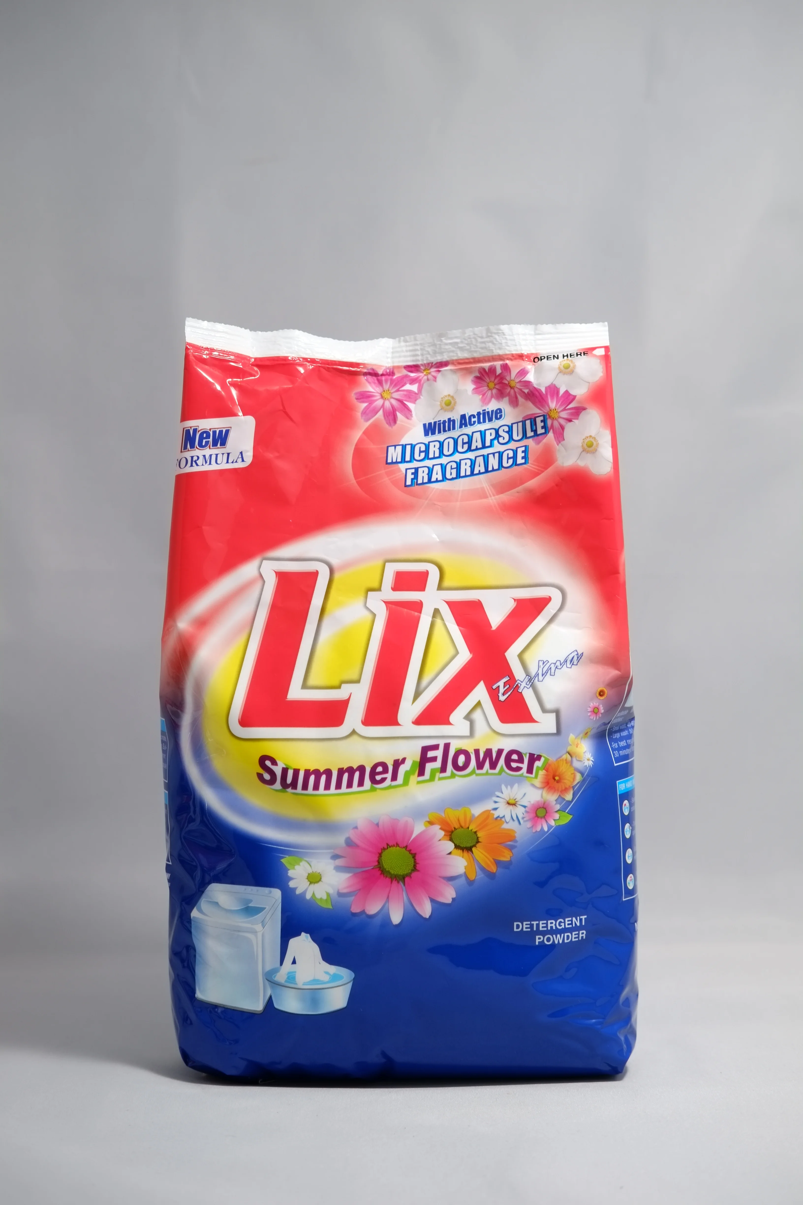 CHEAPEST LAUNDRY DETERGENT POWDER/ BULK PACKAGING 25KG/ COLOUR PRINTED PP BAG