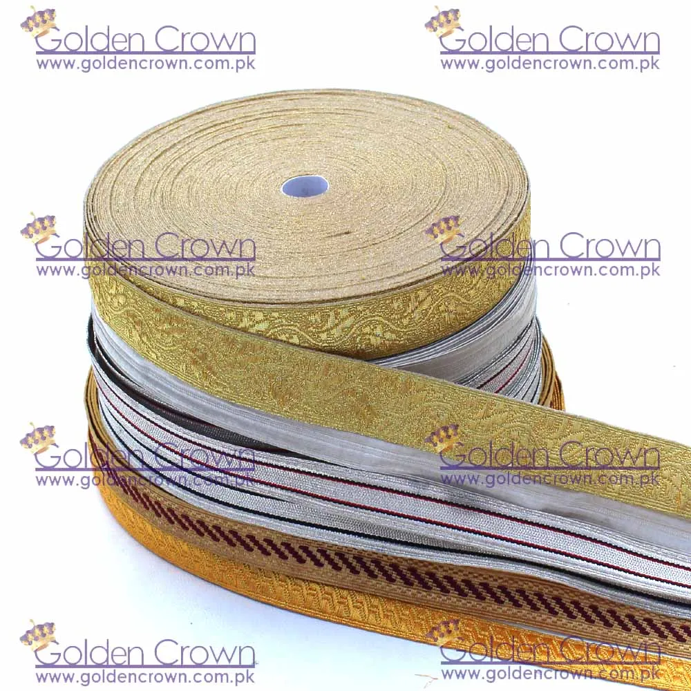 Wholesale Uniform Mylar Braid Trimming | Custom Gold lace bullion wire French braid Supplier
