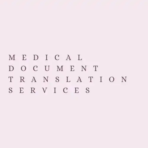 Medical Document Translation Services translation service of German English French AT BEST WHOLESALE PRICE MANUFACTURES IN INDIA