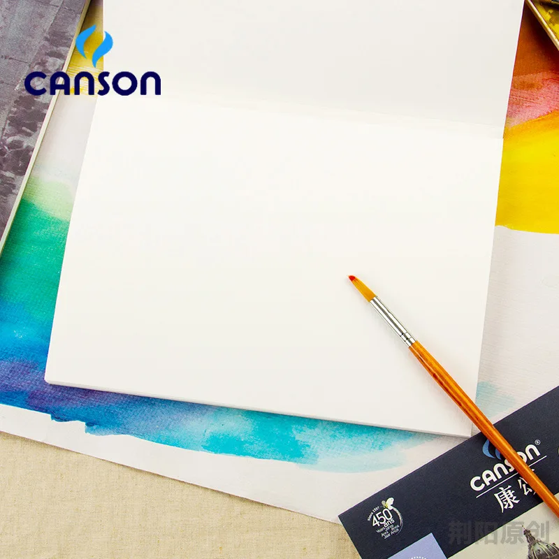 Canson 1557 250g 300g high quality wholesale watercolor paper pad  8k 16k 32k