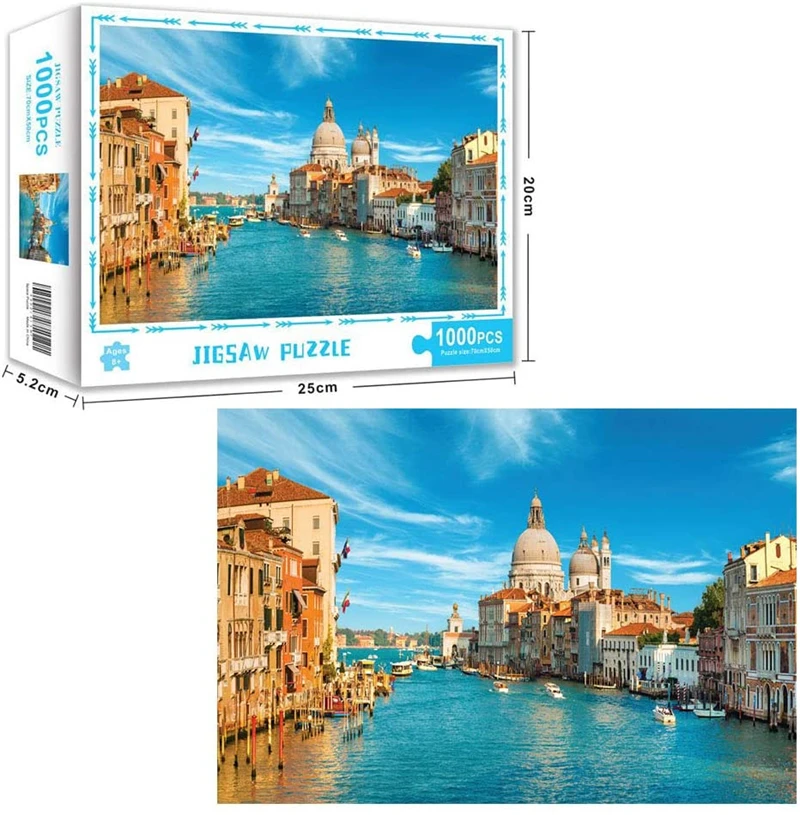  Пазлы-игрушки 1000 шт. для взрослых и детей можно использовать семьи украшение гостиной спальни стены
