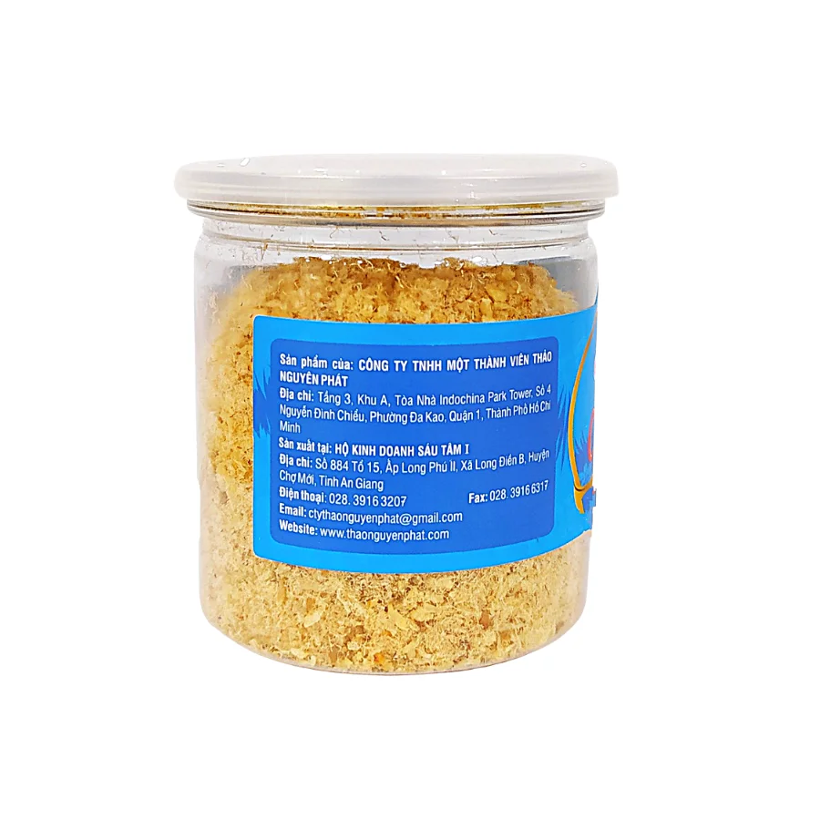 Snakehead Fish Floss/Rousong Salted Snakehead Fish 80g jar Delicious Original Flavor For Fast Food