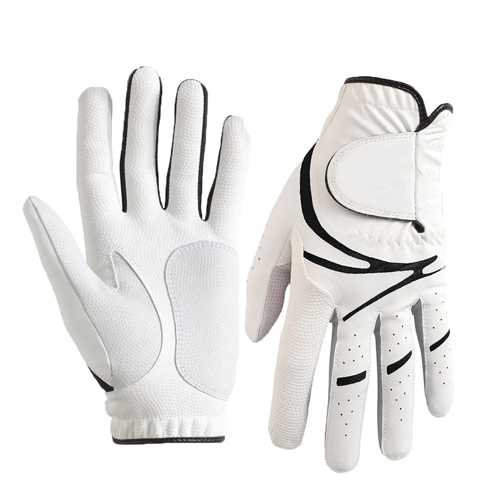 Новые профессиональные перчатки для гольфа удобные высококачественные кожаные мужчин и женщин натуральная кожа легко держать в руке