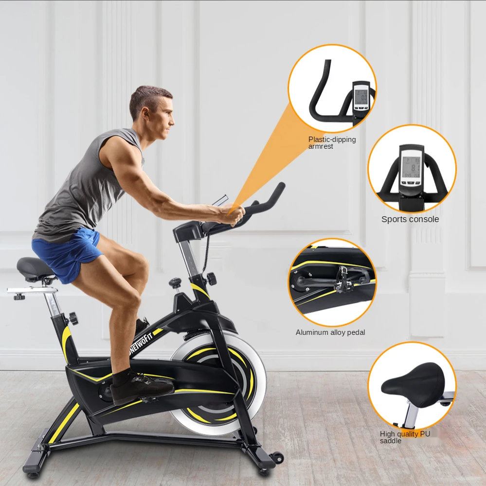 
OneTwoFit Estatica Plegable Para Bicicleta De Spinning Profesional China Custom Indoor Exercise Bike 