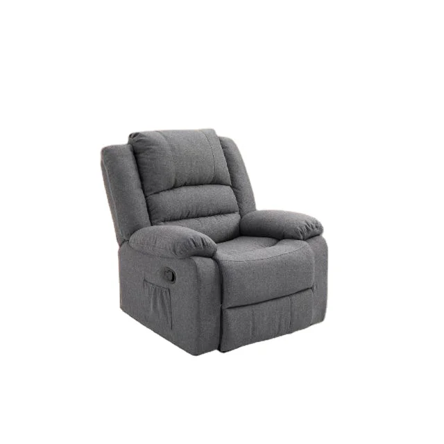 RC608 RECLINER SOFA (FABRIC GREY)