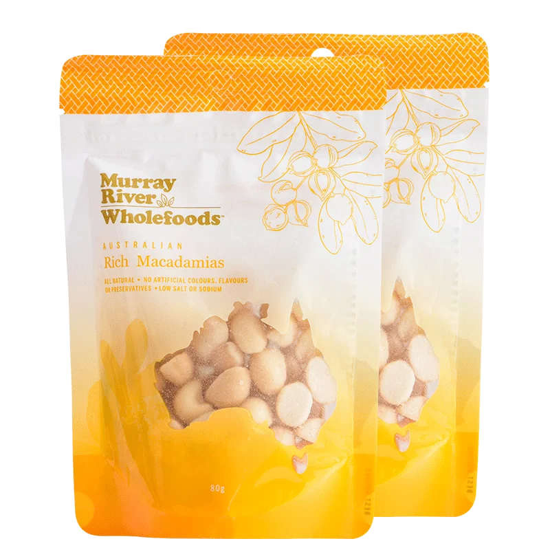 Murray River Organics Healthy Top Grade Organic Almond Kernels Dried Almond Nuts Bags Style Global Packaging