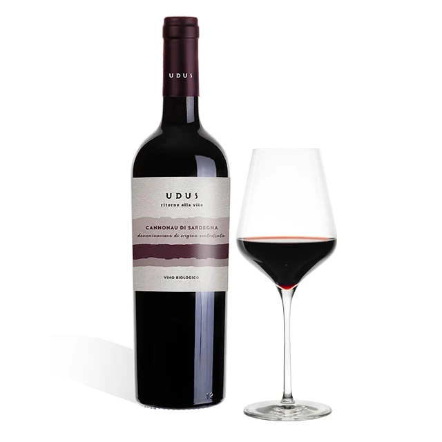 Cannonau di Sardegna Red Wine Quality Wine 750ml DOC Organic cannonau grape type good box packaging