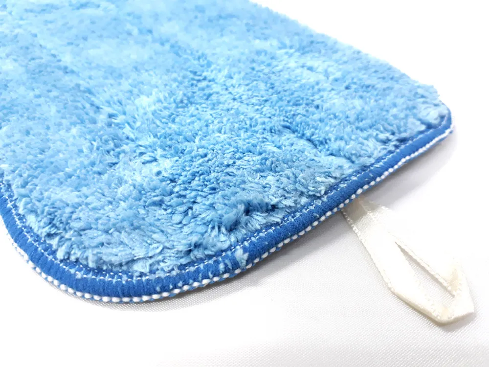 KOREAN MICROFIBER MOP PAD Easy Replaceable Head Fit Flat Spray Velcro Washable Household Replacement Cleaning Pads