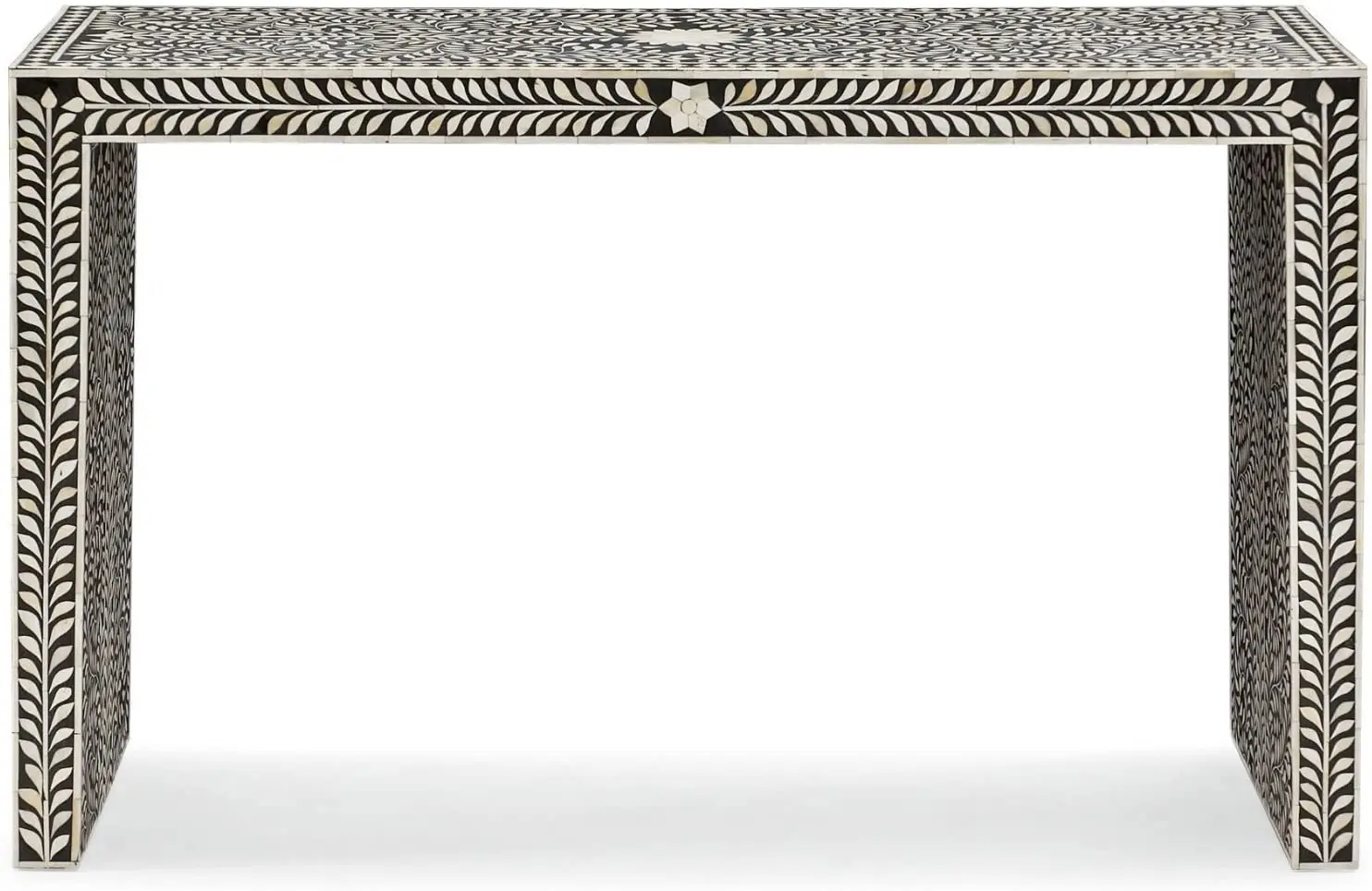 Консоль с костяной инкрустацией стол все товары для мебели производственная компания Индия доступны услуги по индивидуальному заказу