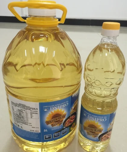 Refined deodorized sunflower cooking oil from Ukraine in pet bottles and 24 ton flexitanks