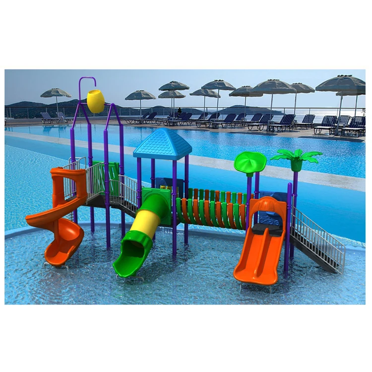 Водные горки для детей пластиковые водные горки игровое оборудование