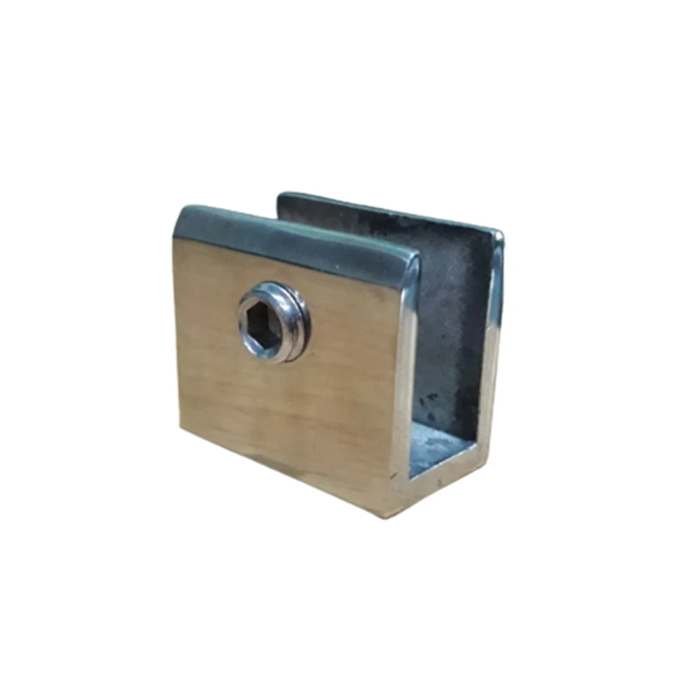 High Quality Shower Fitting - for Fixing Glass Panel to Wall or Floor No Glass Drilling Folding / Hinge / Sliding Frameless