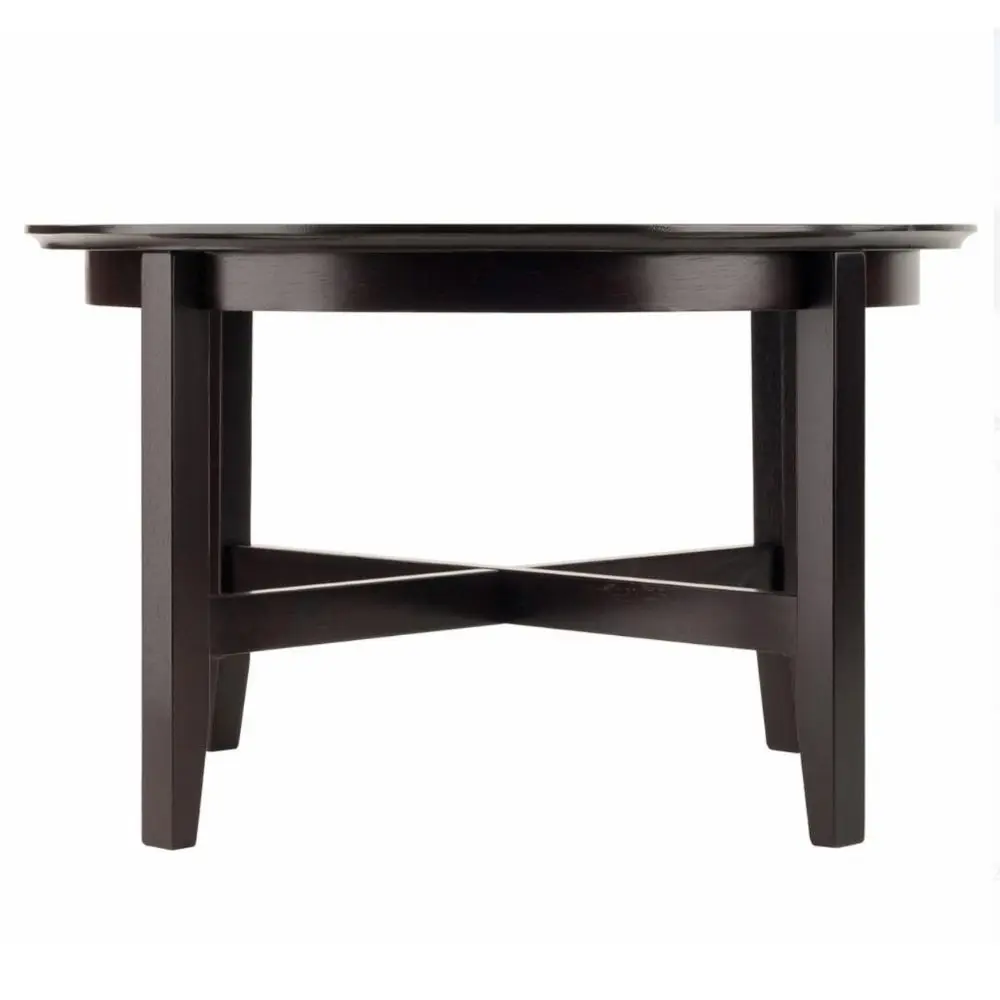 Деревянный журнальный столик Тоби круглой формы мебель для гостиной антикварный дизайн увеличивает пространство в вашей комнате с Тоби-столиком